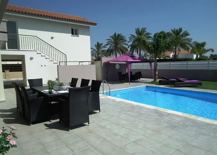 Vila Anthea-beach-private Pool Meneou